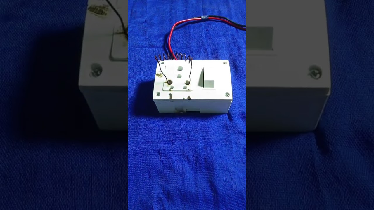 Electrician new short circuit experiment || ⚡💡 #board #wiring #electrician #switch