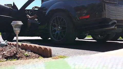 2005 Mustang GT. Pypes Pype Bomb axle back Exhaust