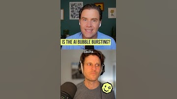 Is the AI bubble bursting?? 😳🤖 #ai #technology #ainews