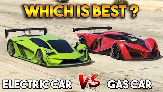 GTA 5 ONLINE : ELECTRIC CAR VS GASOLINE CAR (WHICH IS BEST?)