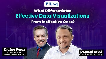 What Differentiates Effective Data Visualizations from Ineffective Ones? - Dr. Joe Perez