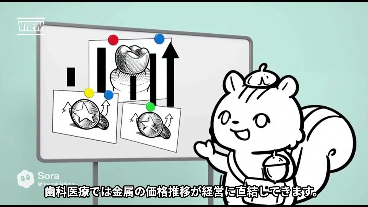 金・銀・パラジウム】歯科用金属の価格高騰と、その要因｜土肥悠帆