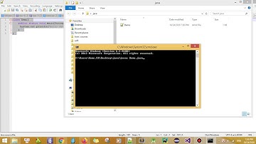 Java Chạy chương trình đầu tiên bằng cmd