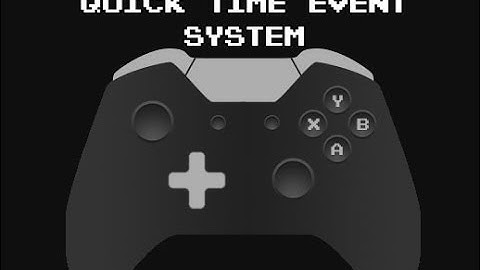 Quick Time Event System v1.5 for Unity Demonstration