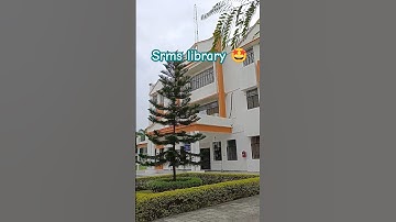 Srms library front view😍 #srms #library #college #shortvideo