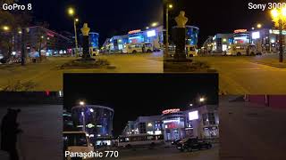 Test Gopro 8 + Hohem Isteady 3 Pro & Sony Fdr-X3000 & Panasonic Hc-V770 Ee-K - Without Processing.