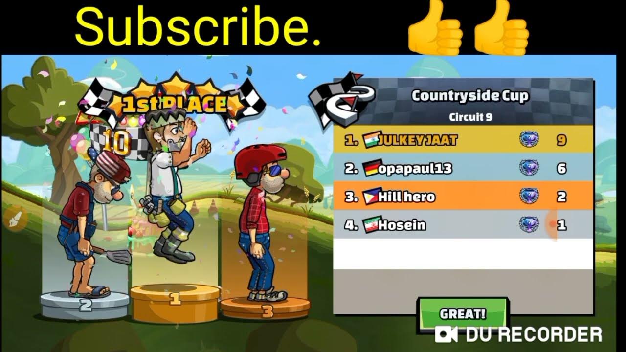 Legend Julkey hcr2 👍 all cup first 🥇 winer gaming hillclimbracing2