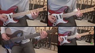 Karnivool - The Caudal Lure ( Guitar / Bass Cover )