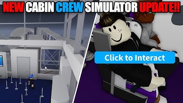DOUBLE JETWAYS AND IN-FLIGHT PETS UPDATE!! (Roblox Cabin Crew Simulator)