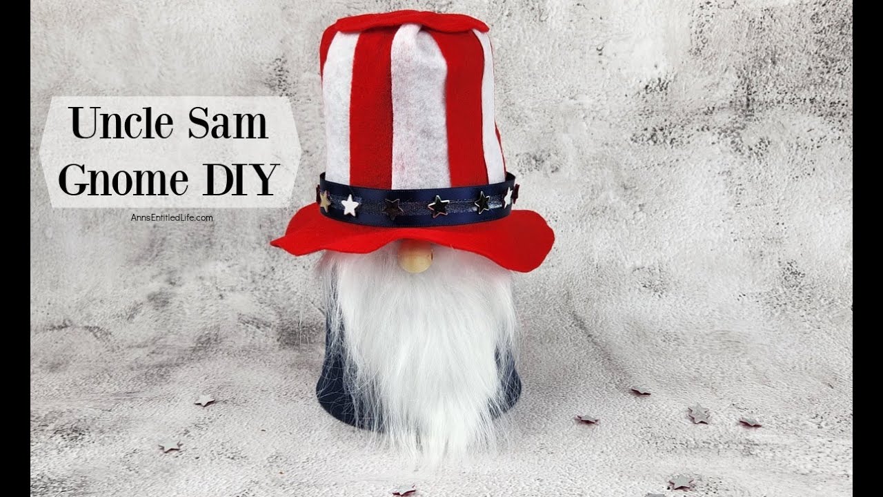 4th of July Decoration Uncle Sam's Hats Felt Ornaments 