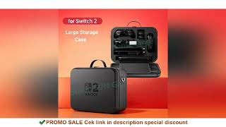 All in One for 2025 Switch 2 Large Storage Case Mario Accessories Hard Carrying Hand Bag for Switch