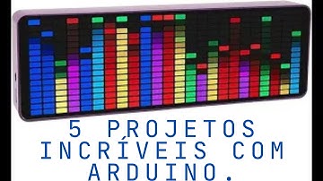 Arduino VUMETRO AUDIORÍTMICO – Incrível e Fácil de Fazer!🚀😃#ARDUINO #ESP32
