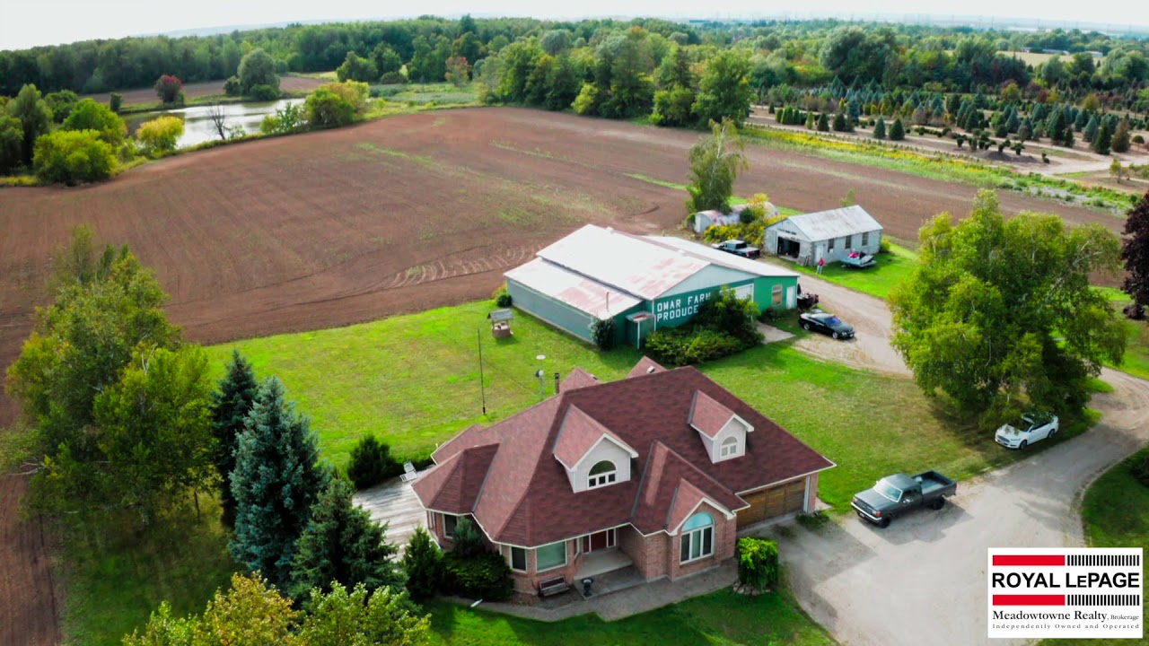 6626 Trafalgar rd milton - AERIAL VIEW - DJI MAVIC 2 Pro