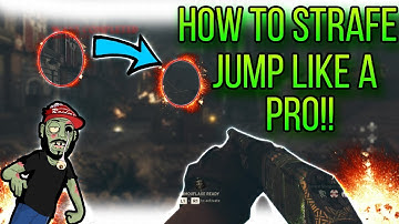 HOW TO STRAFE JUMP LIKE A PRO IN CALL OF DUTY!!