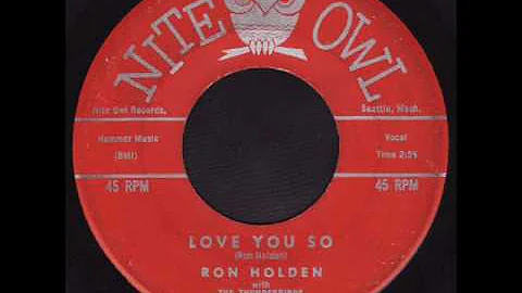 Ron Holden * Love You So (Nite Owl N-10)