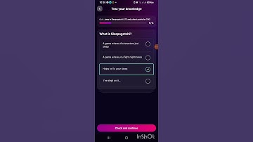Jump in sleepagotchi LITE and collect points for TGE | Sweat Wallet Learn& Earn