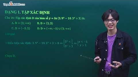 Bài tập vê tìm tập xác định ôn thi năm 2024