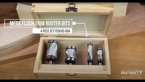 Mega Flush Trim Router Bits