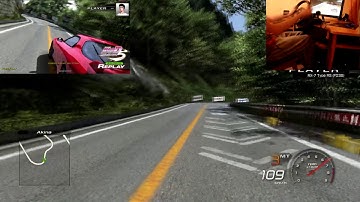 [PC] Initial D Arcade Stage 5 drift run - FIXED PHYSICS!