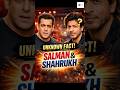 Unknown fact about #salmankhan & #shahrukh_khan #srk #shahrukhkhan