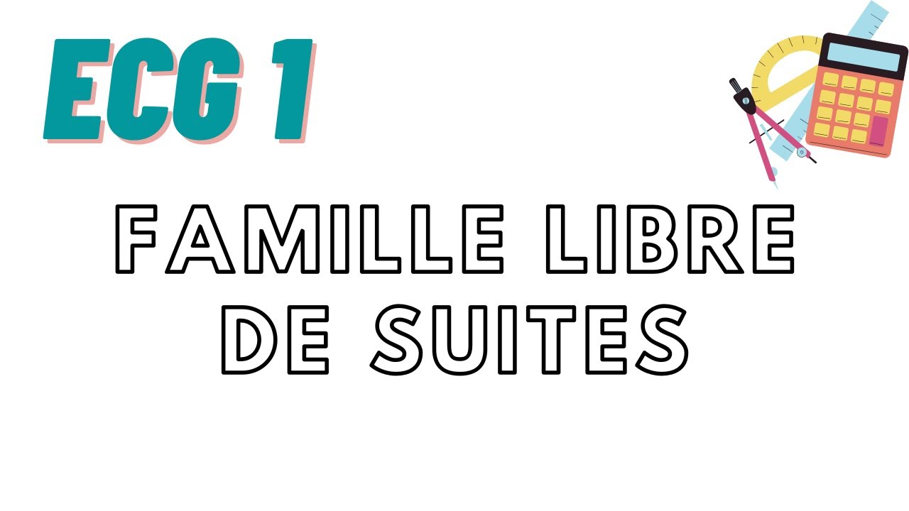 Famille libre de trois suites (exercice)