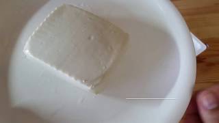 豆腐の水切り｜Drain water from Tofu (How to make Hard Tofu)