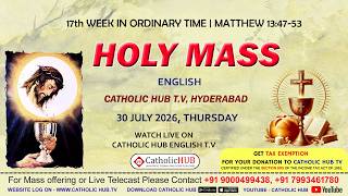 LIVE HOLY MASS | OUR LADY OF MOUNT CARMEL CHURCH | NEW BOWENPALLY | HYDERABAD 30-07-2026
