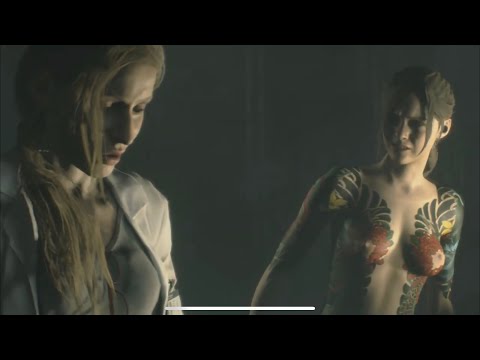 Resident Evil 2-REMAKE-Claire yakuza