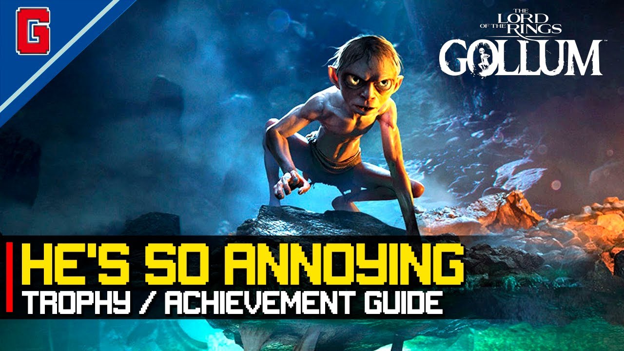 The Lord of the Rings Gollum trophies reveal a precious platinum