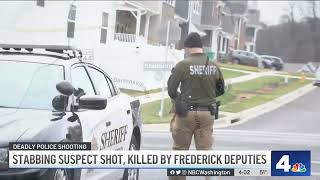 Son Suspected of Stabbing Parents Shot by Deputies | NBC4 Washington