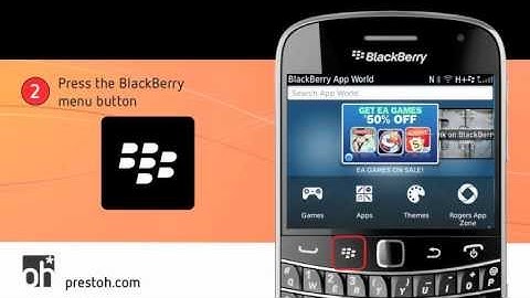 How to Scan a QR Code on a BlackBerry