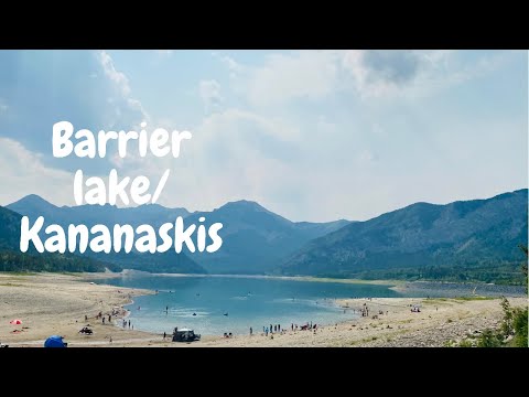 Canoeing @ Barrier lake | staying @ Kananaskis pomeroy lodge