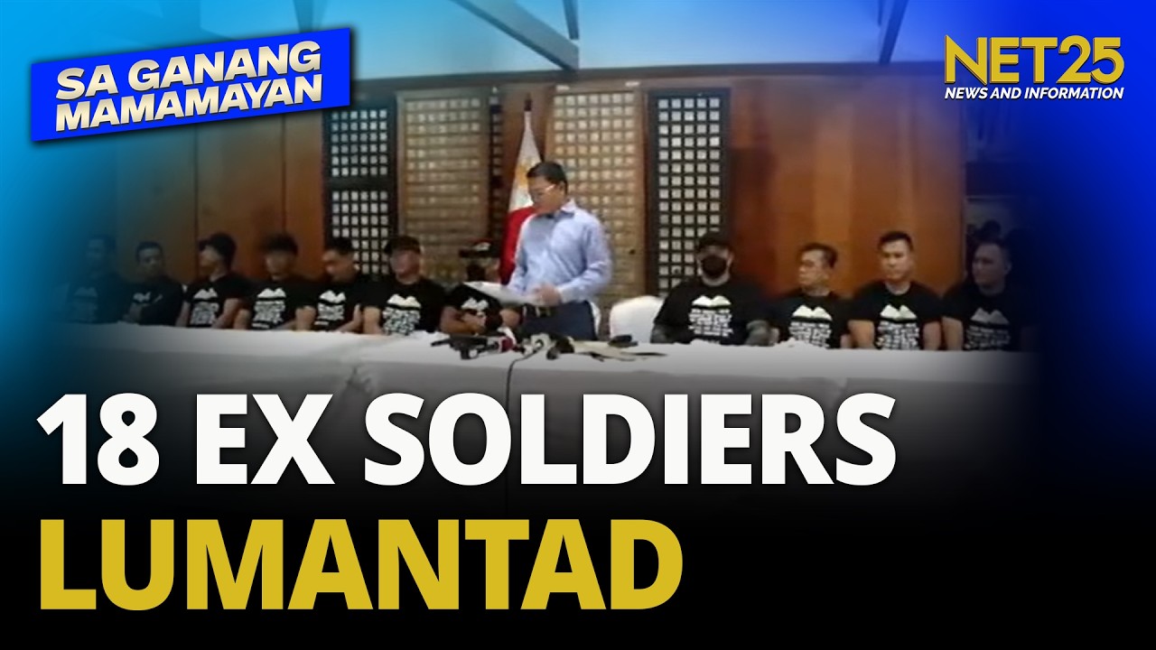 18 dating sundalo, lumantad sa alegasyon ng male-maletang pera