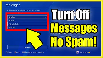 How to TURN OFF ALL Messages on PS4 & Stop Spam Messages (Fast Method!)