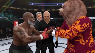 UFC4-オールドマイクタイソンvs.クマベア鉄拳-ボクシングスター