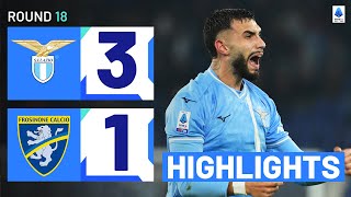 LAZIO-FROSINONE 3-1 | HIGHLIGHTS | Castellanos turns the game on its head | Serie A 2023/24