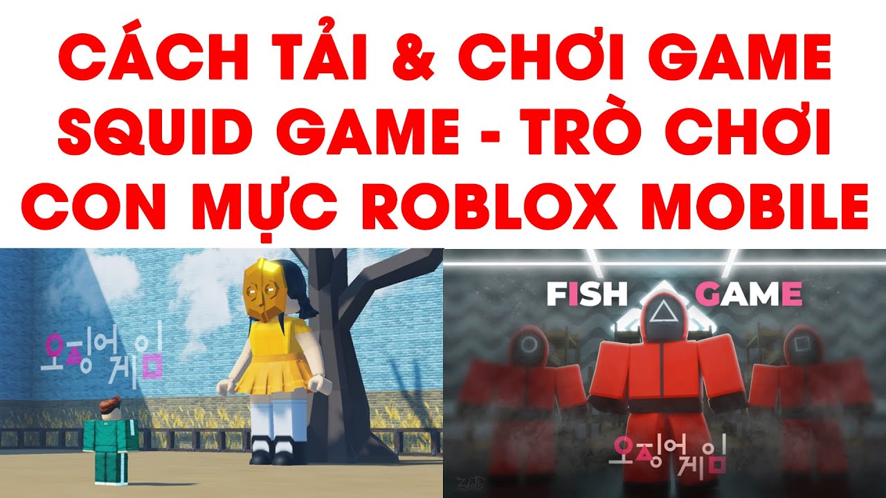 Hướng Dẫn Tải & Chơi Squid Game Roblox Mobile ( Trò Chơi Con Mực) Cho Điện  Thoại - Youtube