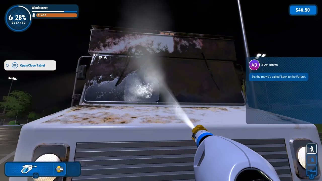 A Sneak Peek at the Cool Animations of the Back to the Future Special Pack  for PowerWash Simulator - Xbox Wire