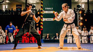 Karate Championship Finals: Miguel VS Robby | Cobra Kai | CLIP