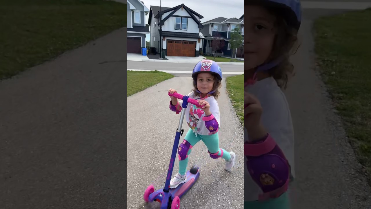 Learn safety rules when riding a scooter 👍