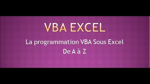 Programmation VBA Excel Calcul Bulletin V1