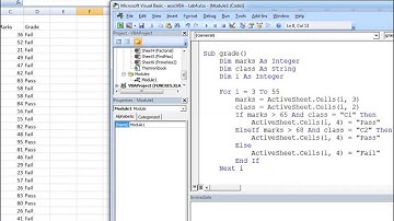 Excel VBA lesson 3.1 - For/While Loops