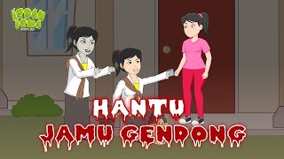 Hantu JAMU GENDONG | Kartun Horor Lucu | Ipan dan Irma