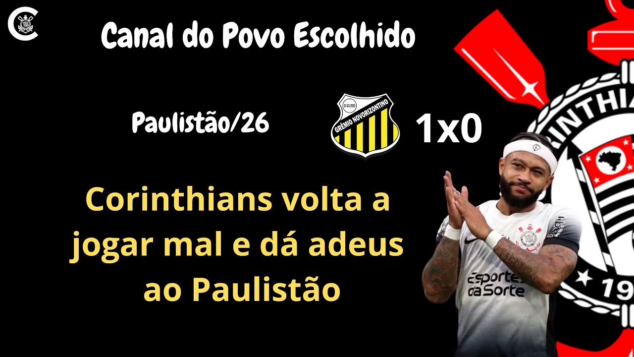 PÓS-JOGO: Novorizontino 1x0 CORINTHIANS