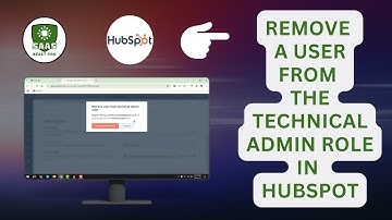 How to Remove a User From the Technical Admin role in HubSpot - Full Tutorial [2025]