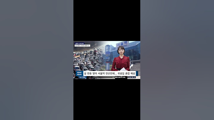 기자 말 좀 하게 해줘라 (레전드 뉴스 방송사고)