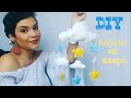 COMO FAZER MÓBILE DE BERÇO DE NUVEM E ESTRELA!/ FAÇA VOCÊ MESMA MÓBILE DE BERÇO/ DIY MÓBILE DE BERÇO