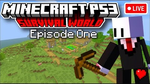 Starting a NEW Minecraft PS3 Survival World in 2025! (Episode 1)
