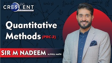 QM Sir M Nadeem Lecture 2