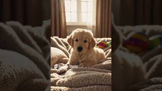 😴🐶 Sleepy and Yawning Golden Retriever Dog   Cute &amp; Adorable Puppy #puppy #dog #kids #cute #pets